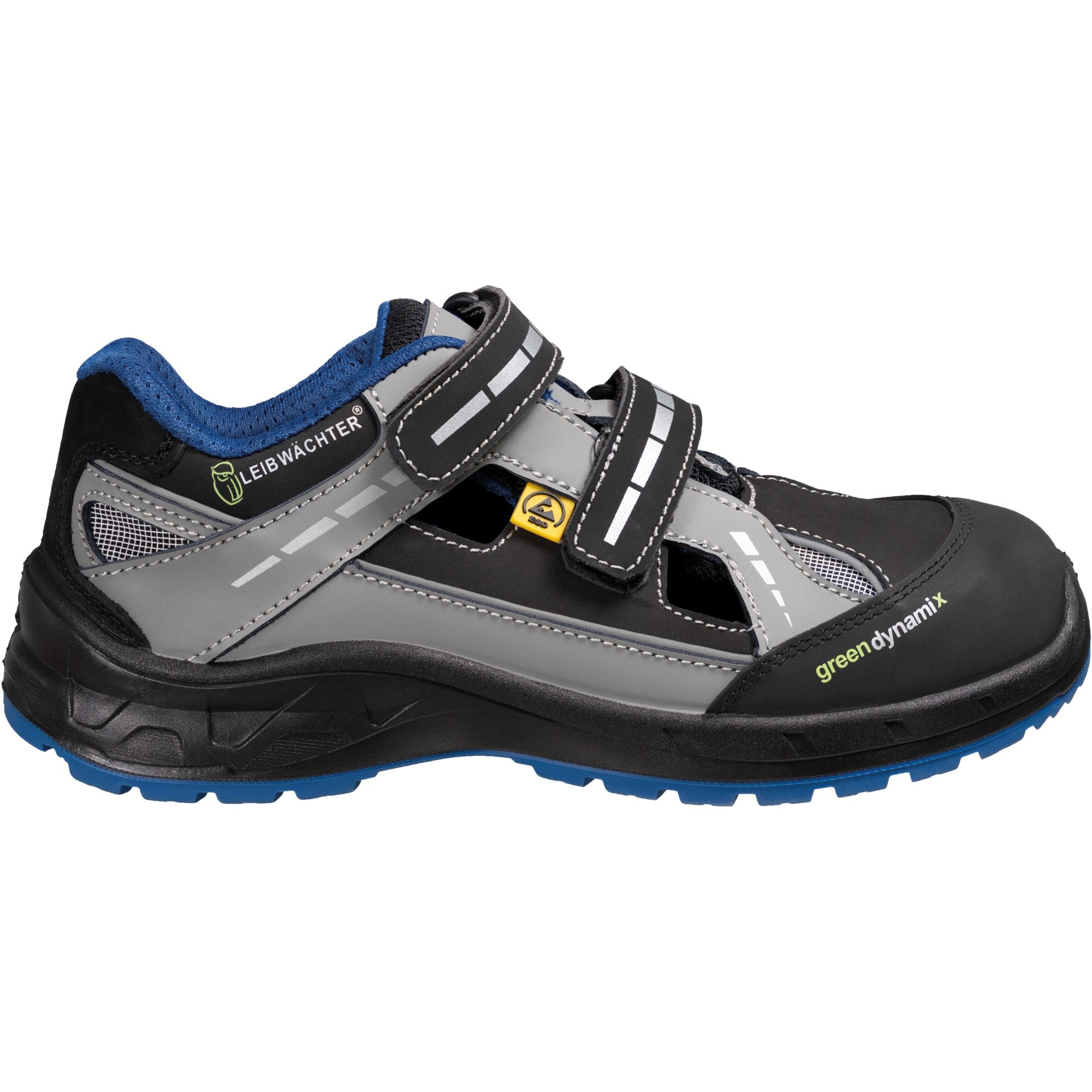 ATHEN Sandale - Schwarz-Blau