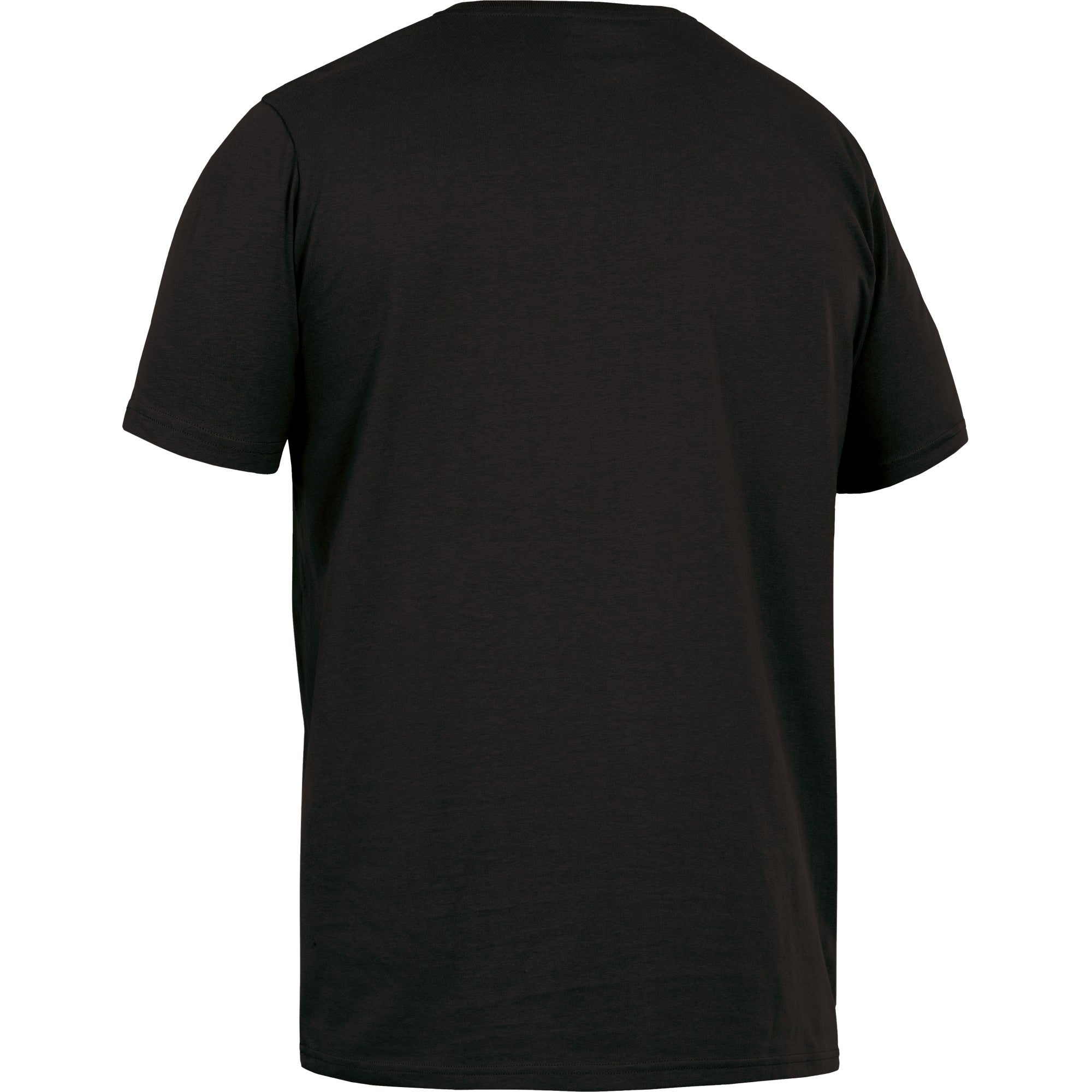 T-Shirt Rundhals Classic Line - Schwarz