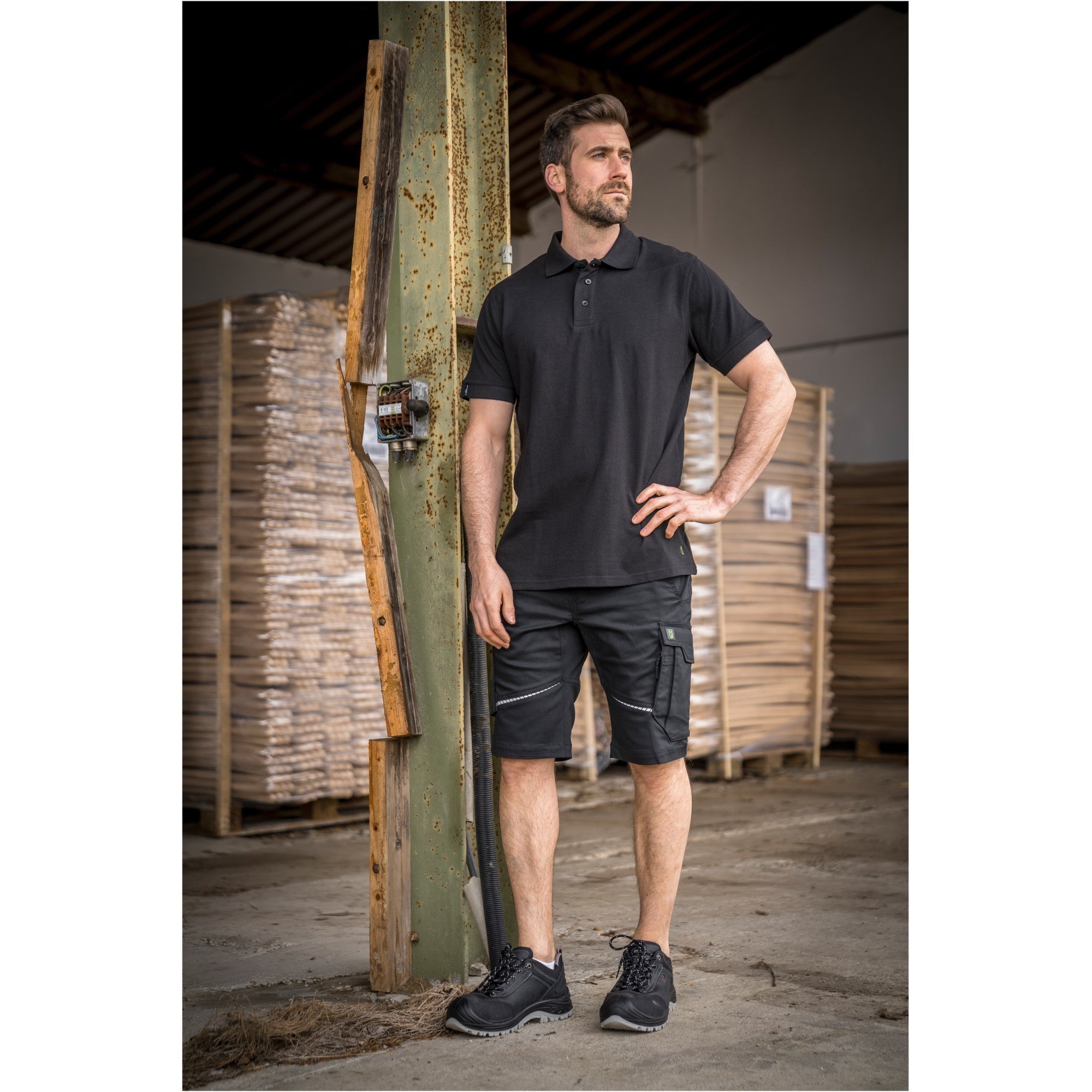 Short Flex Line - Schwarz