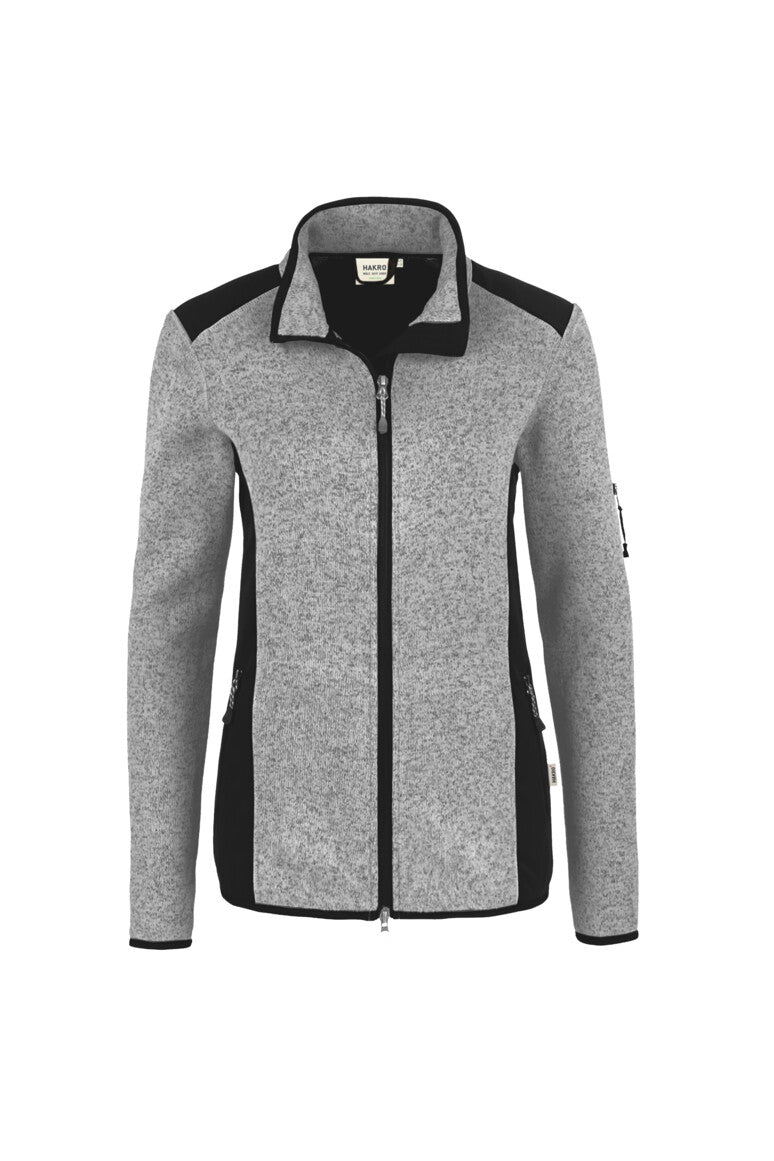 HAKRO Damen Strickfleecejacke