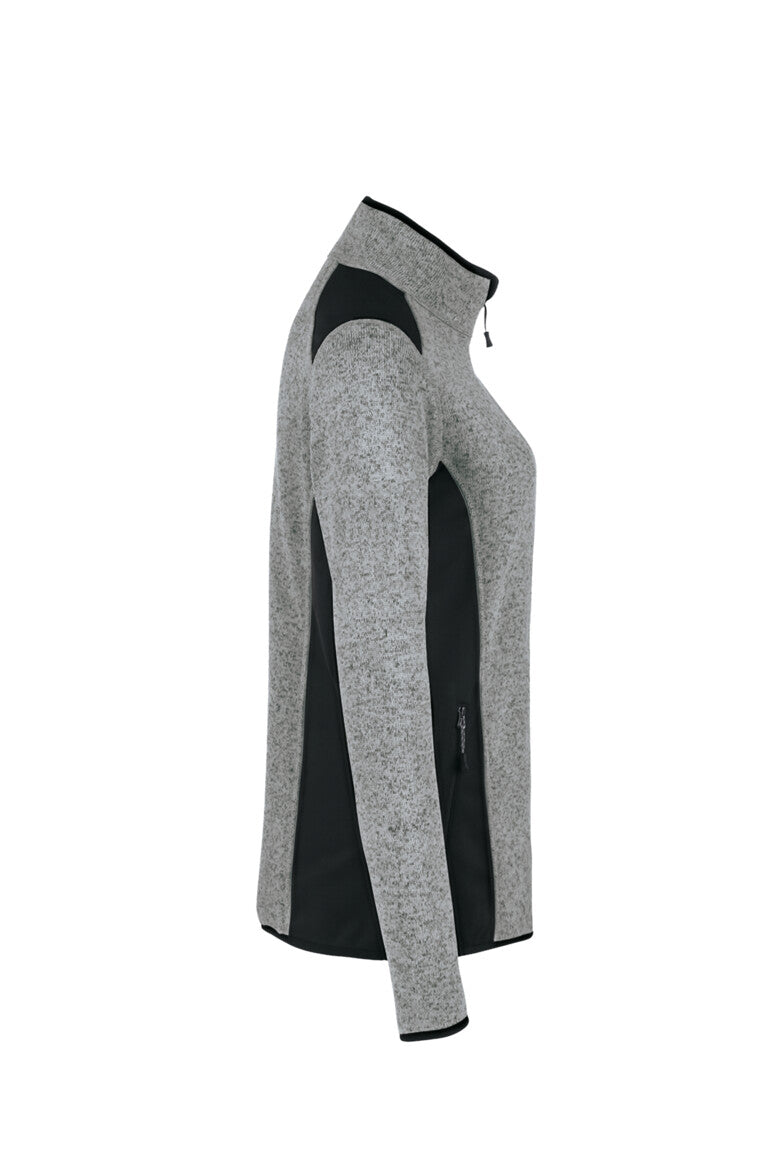 HAKRO Damen Strickfleecejacke