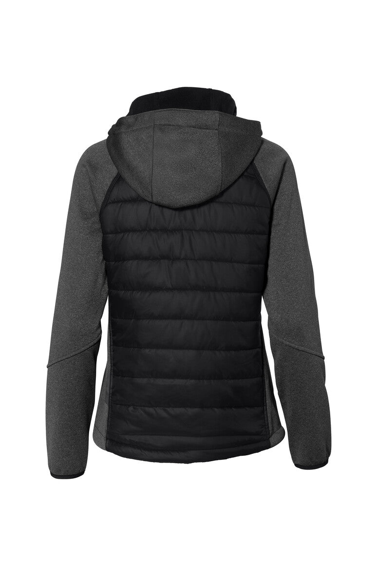 HAKRO Damen Kapuzen-Hybridjacke Contrast