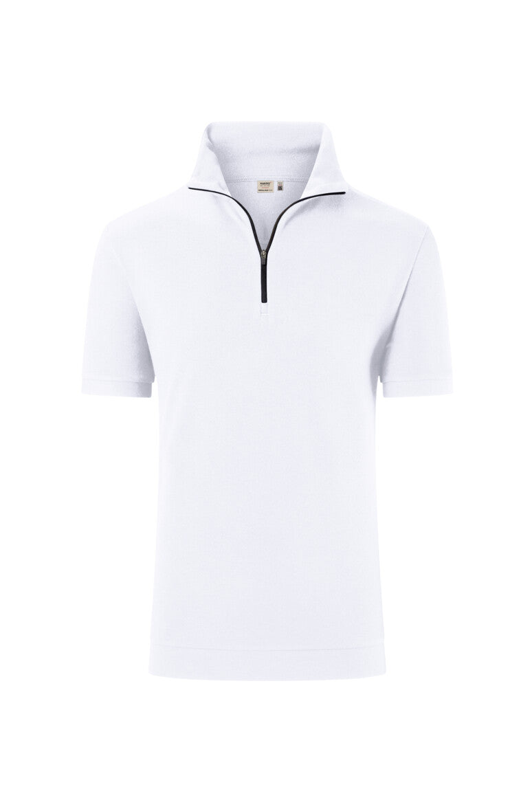 HAKRO Zip-Shirt Piqué MIKRALINAR® ECO