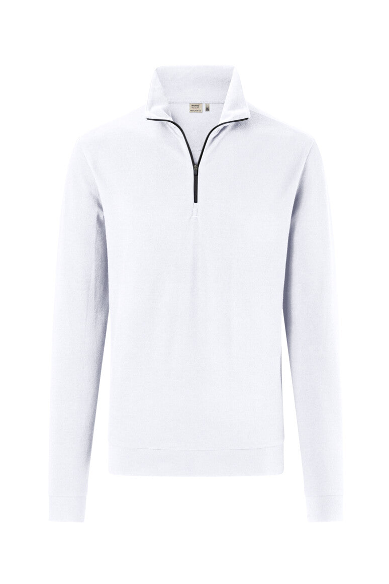 HAKRO Zip-Longsleeve Piqué MIKRALINAR® ECO