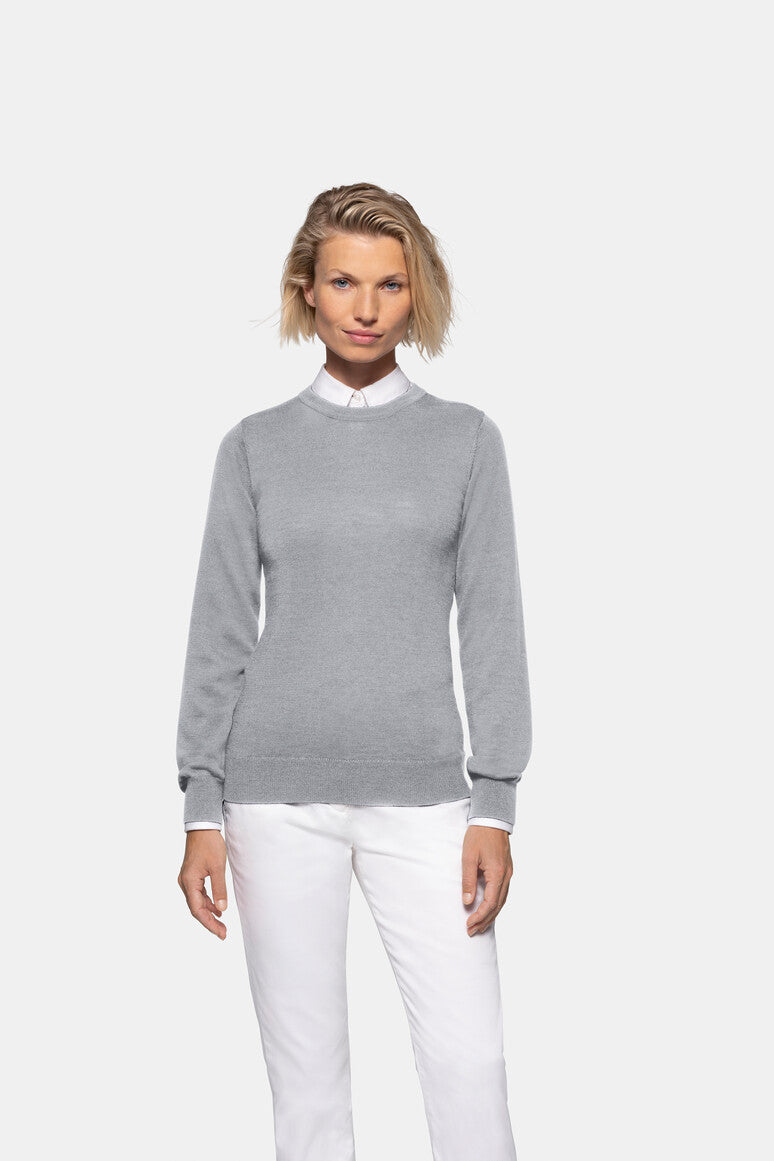 HAKRO Damen Pullover Merino-Wolle