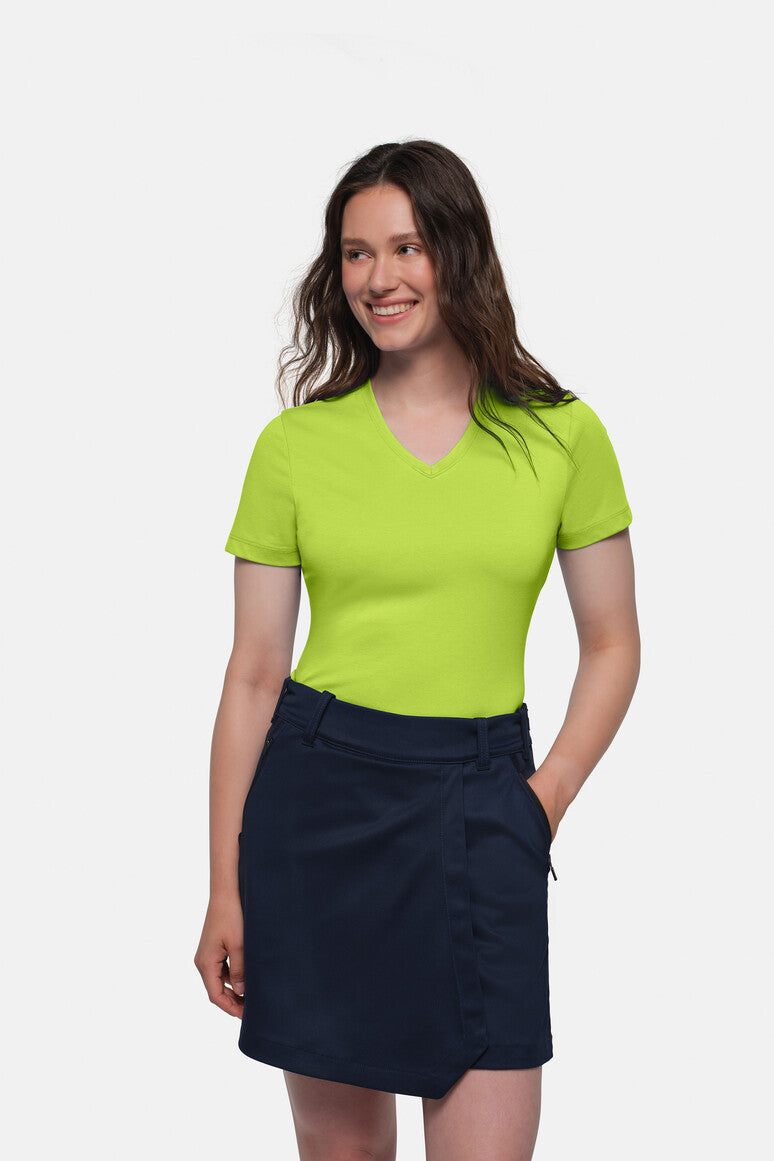 HAKRO COTTON TEC® Damen V-Shirt