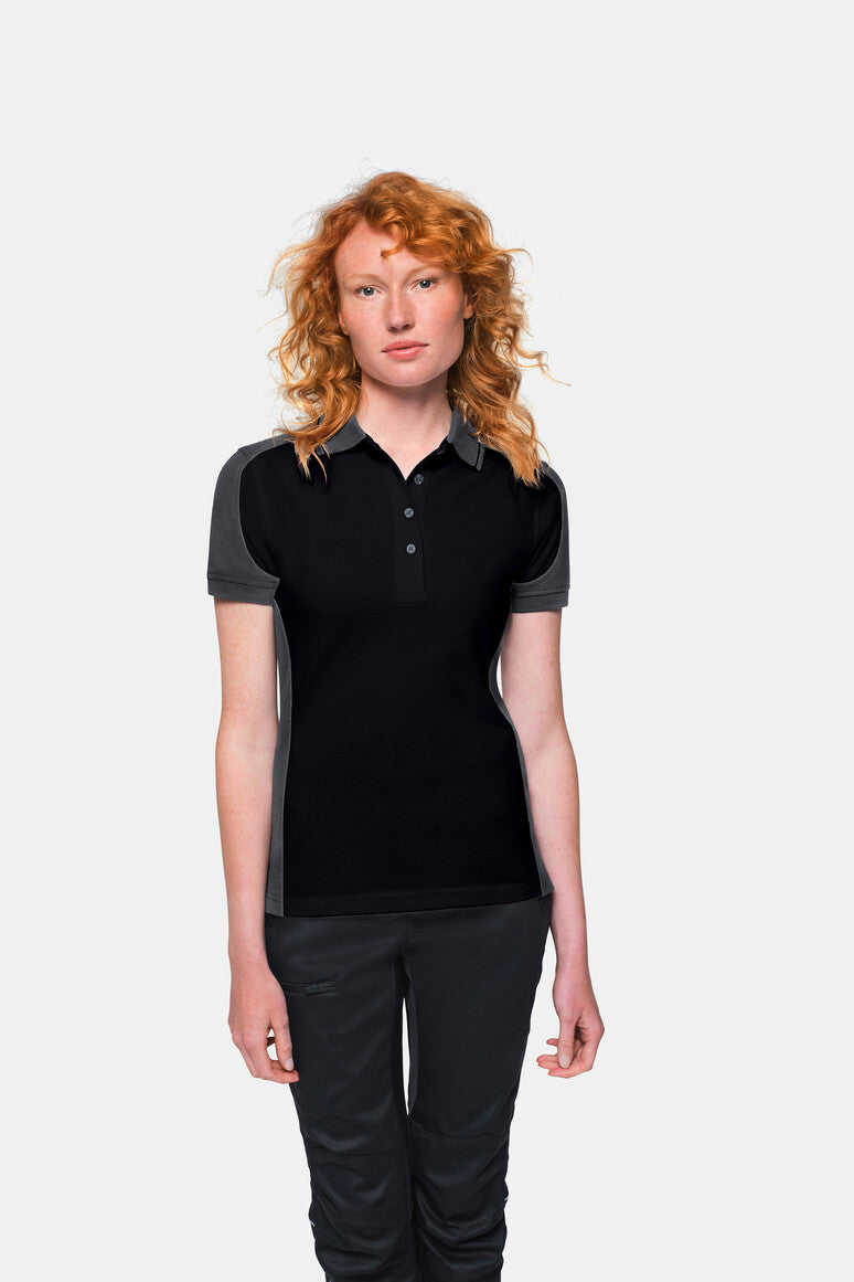HAKRO Damen Poloshirt Contrast MIKRALINAR®