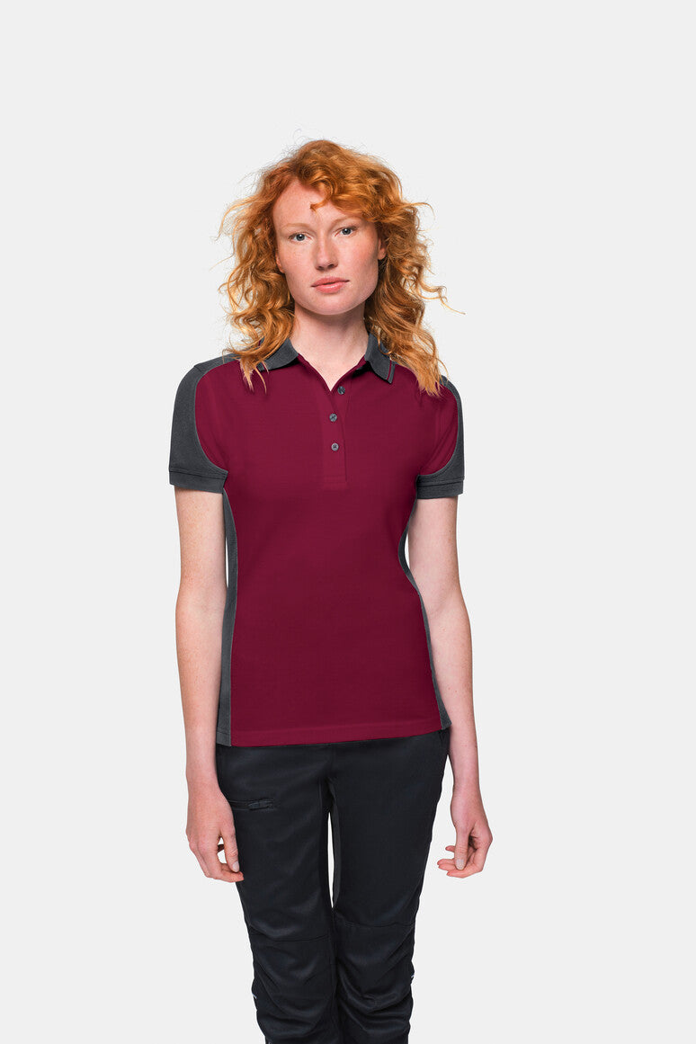 HAKRO Damen Poloshirt Contrast MIKRALINAR®