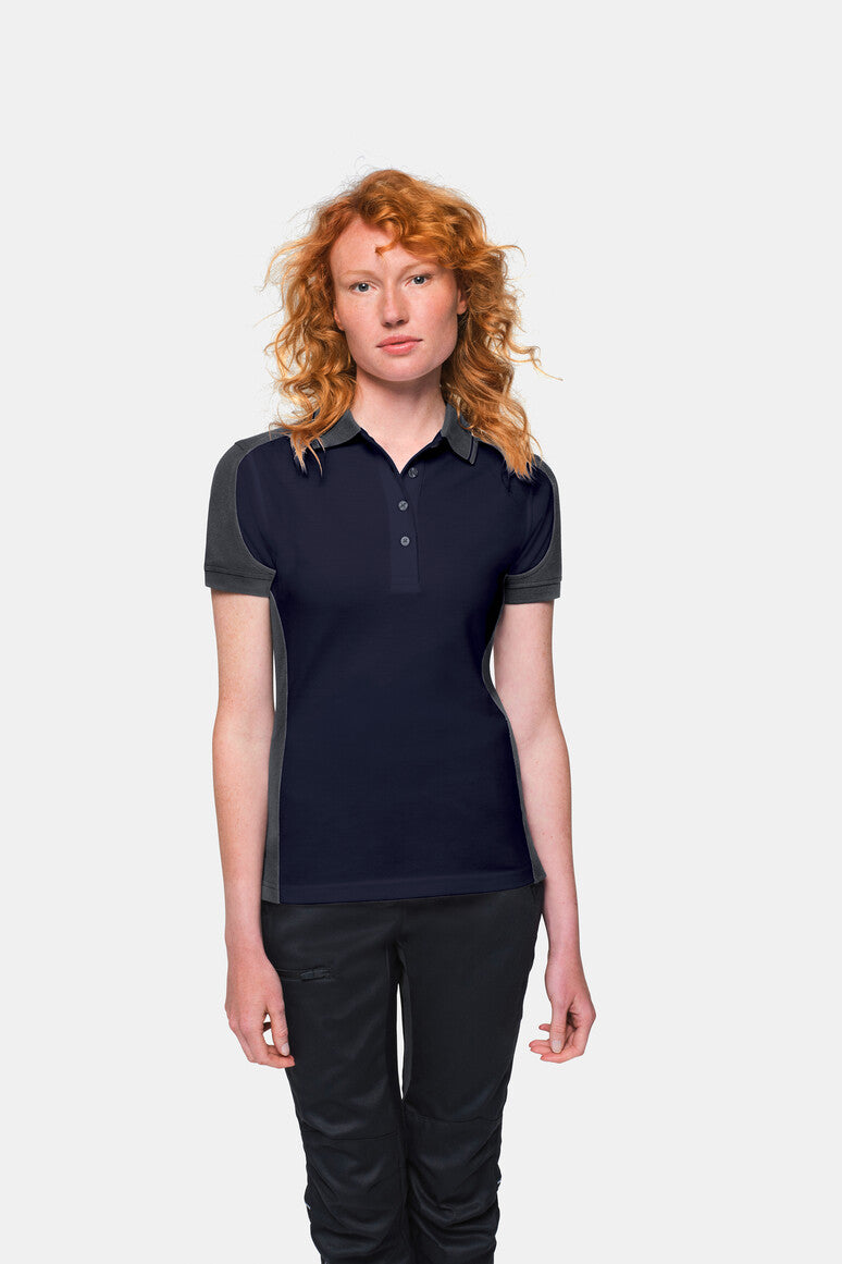 HAKRO Damen Poloshirt Contrast MIKRALINAR®