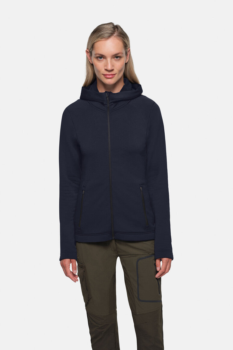HAKRO Damen Kapuzen-Tecjacke ECO