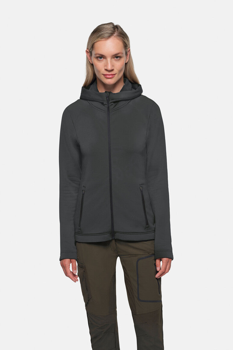 HAKRO Damen Kapuzen-Tecjacke ECO