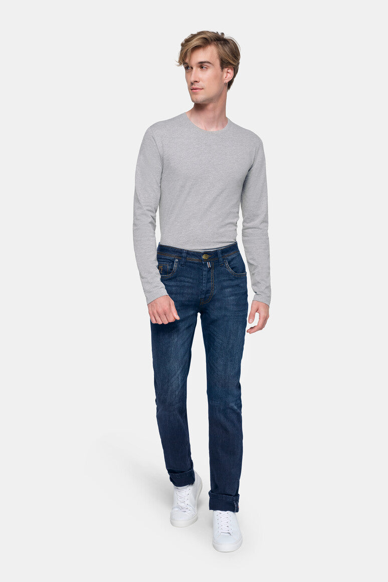 HAKRO 5-Pocket-Jeanshose X-Stretch ECO