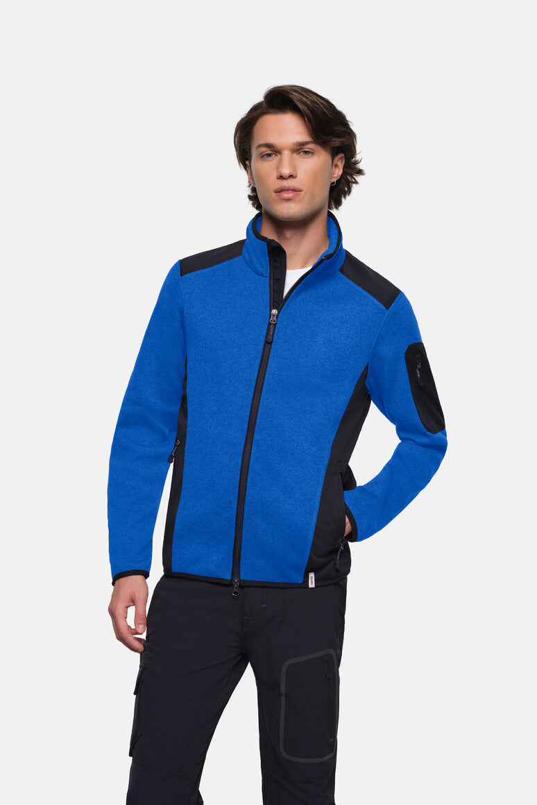HAKRO Strickfleecejacke