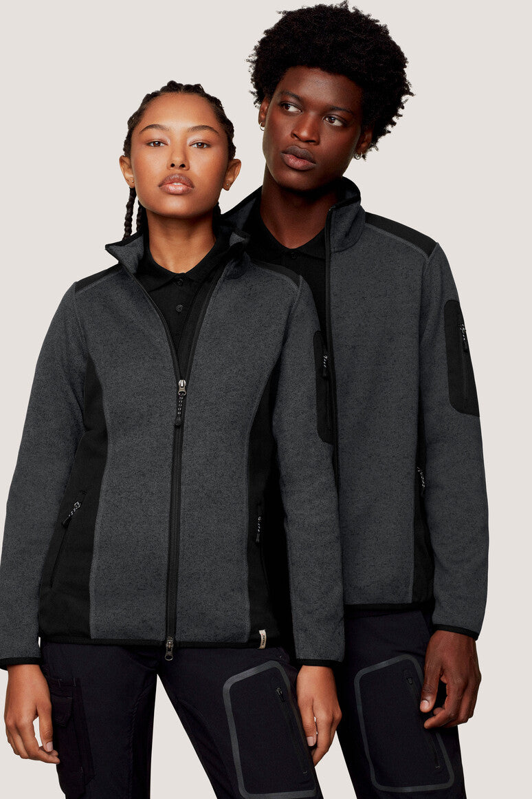HAKRO Strickfleecejacke
