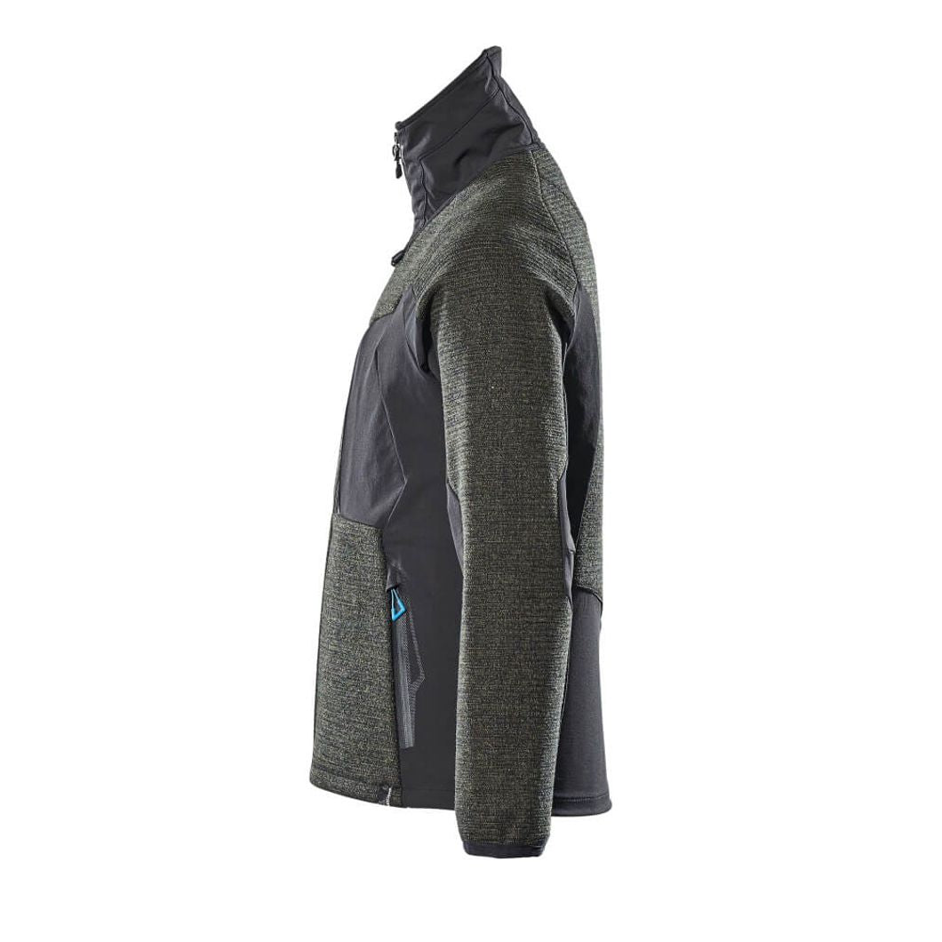 Strickjacke mit Reißverschluss