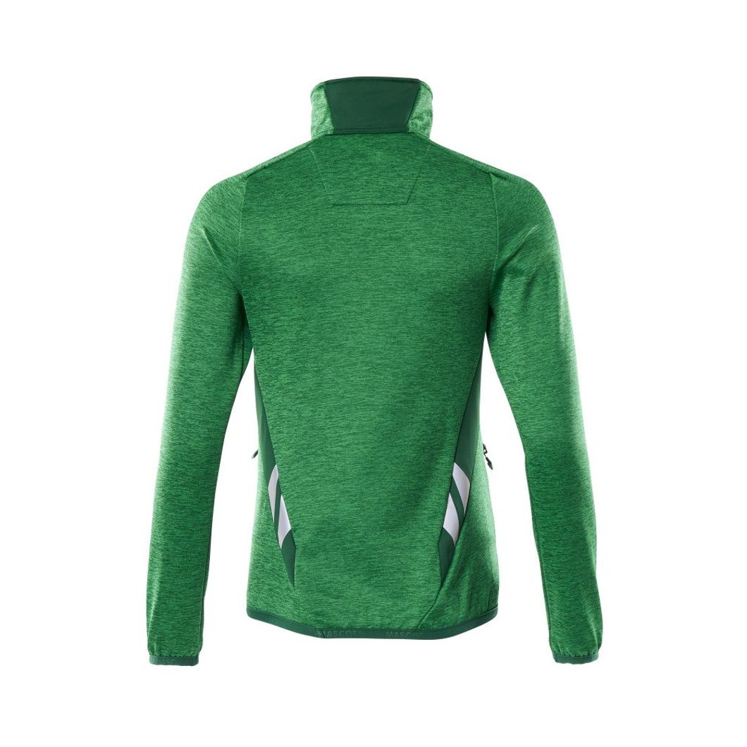 Fleecejacke mit kurzem Reißverschluss Damen