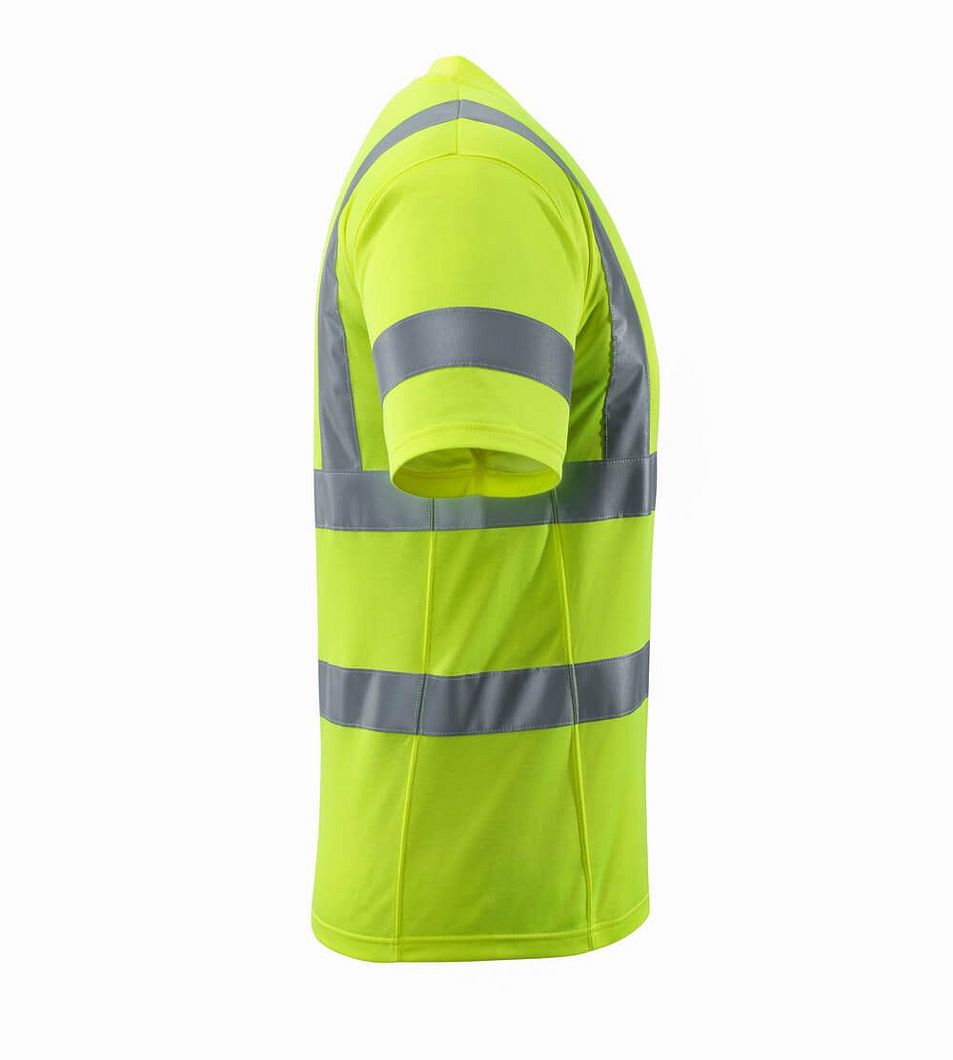 Safe Classic V-Ausschnitt Warnschutz T-Shirt