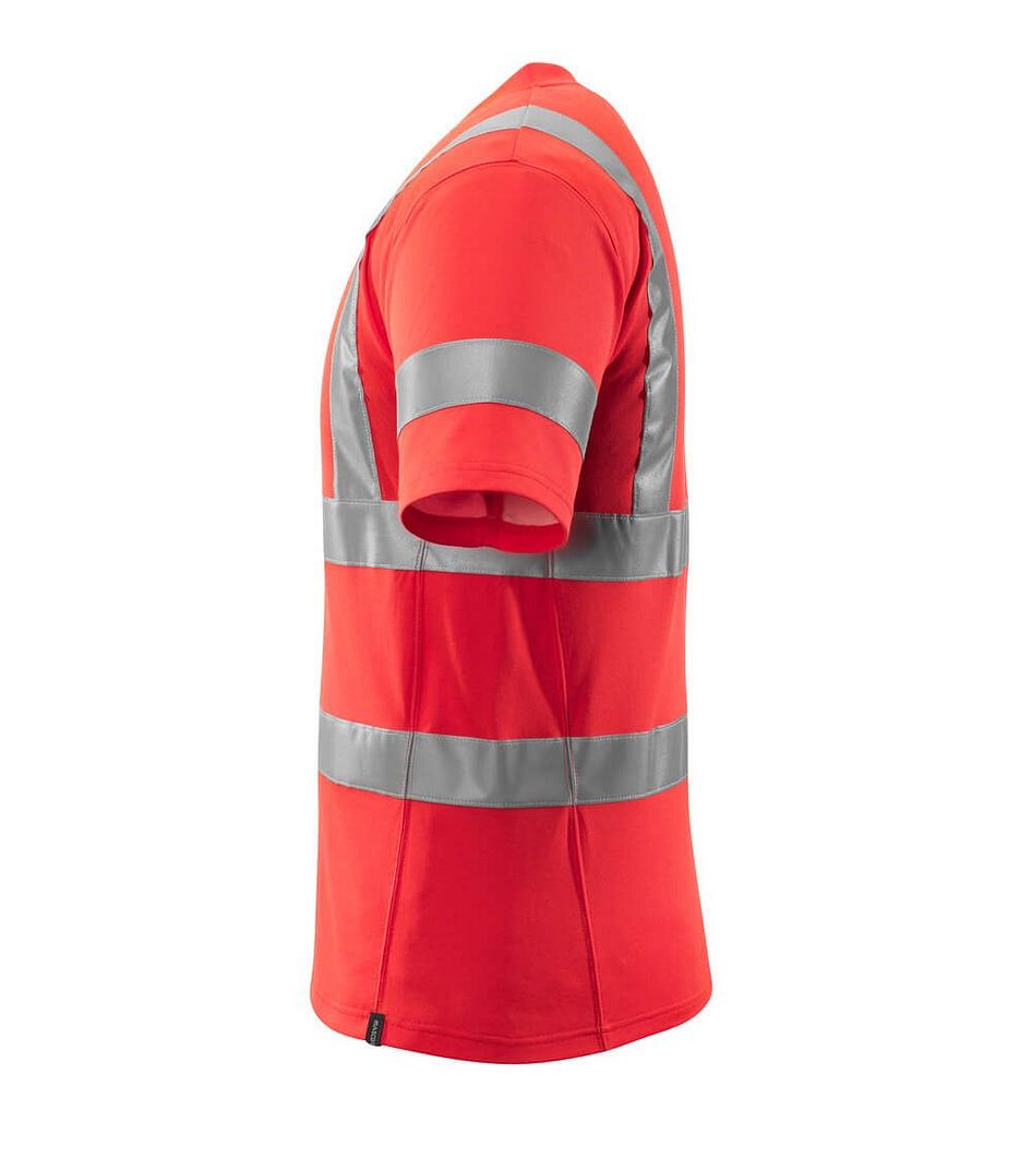 Safe Classic V-Ausschnitt Warnschutz T-Shirt