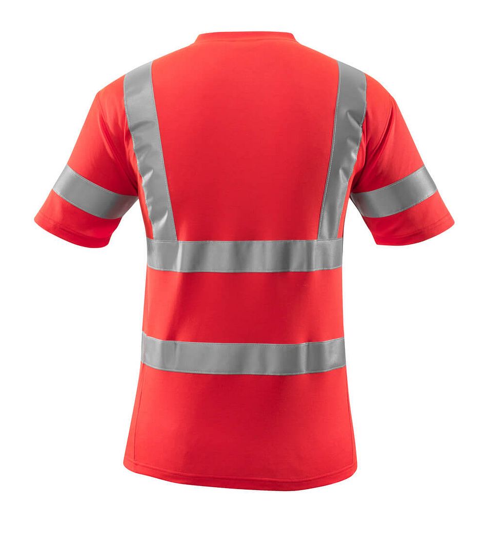 Safe Classic V-Ausschnitt Warnschutz T-Shirt