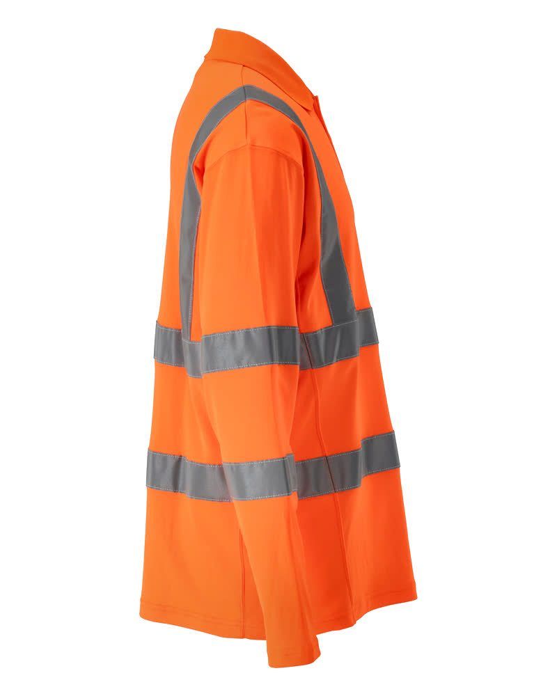 Safe Classic Langarm Polo-Shirt