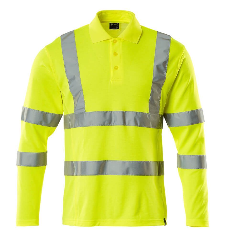 Safe Classic Langarm Polo-Shirt