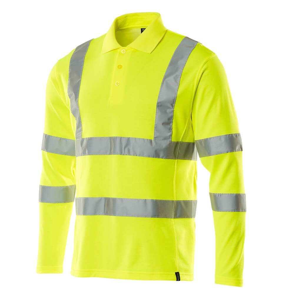Safe Classic Langarm Polo-Shirt