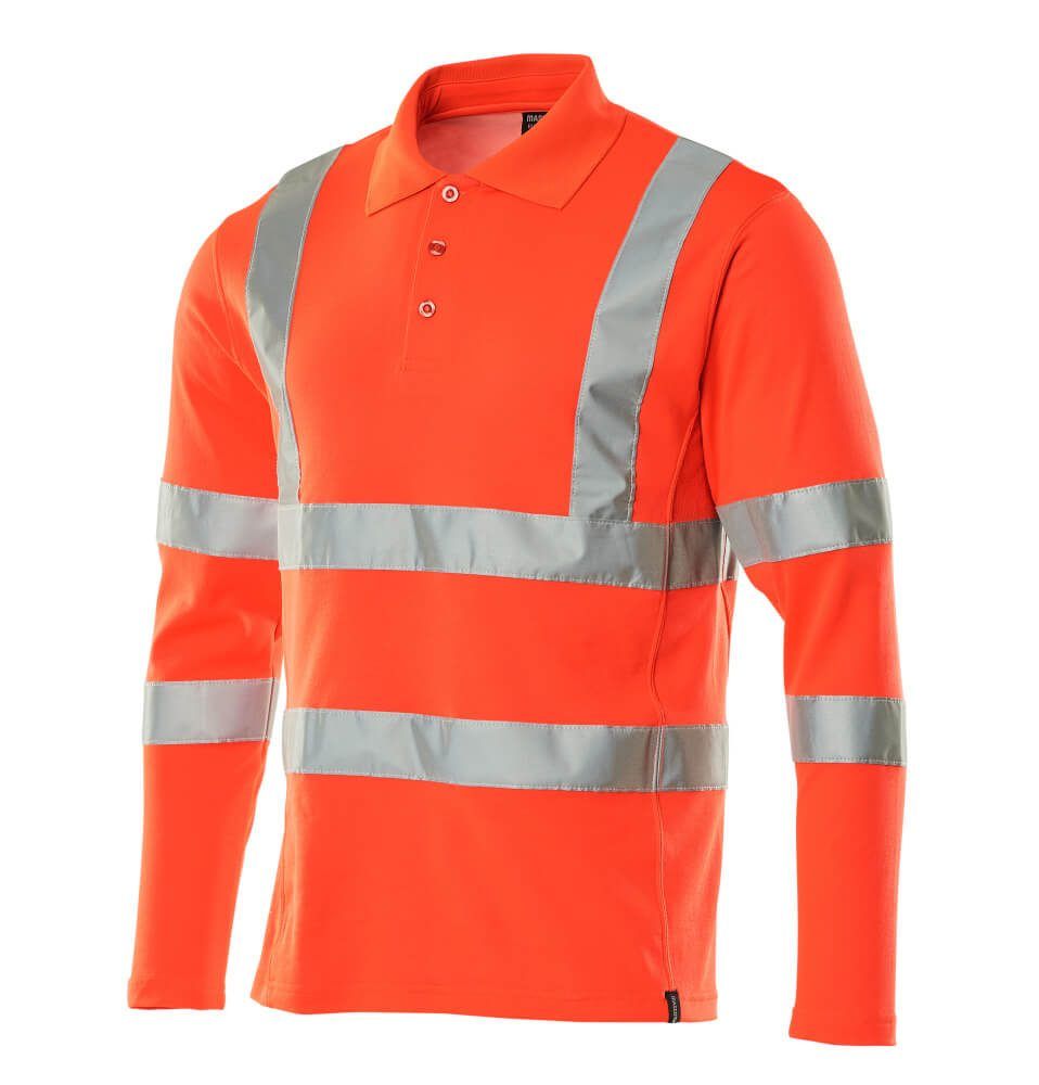 Safe Classic Langarm Polo-Shirt