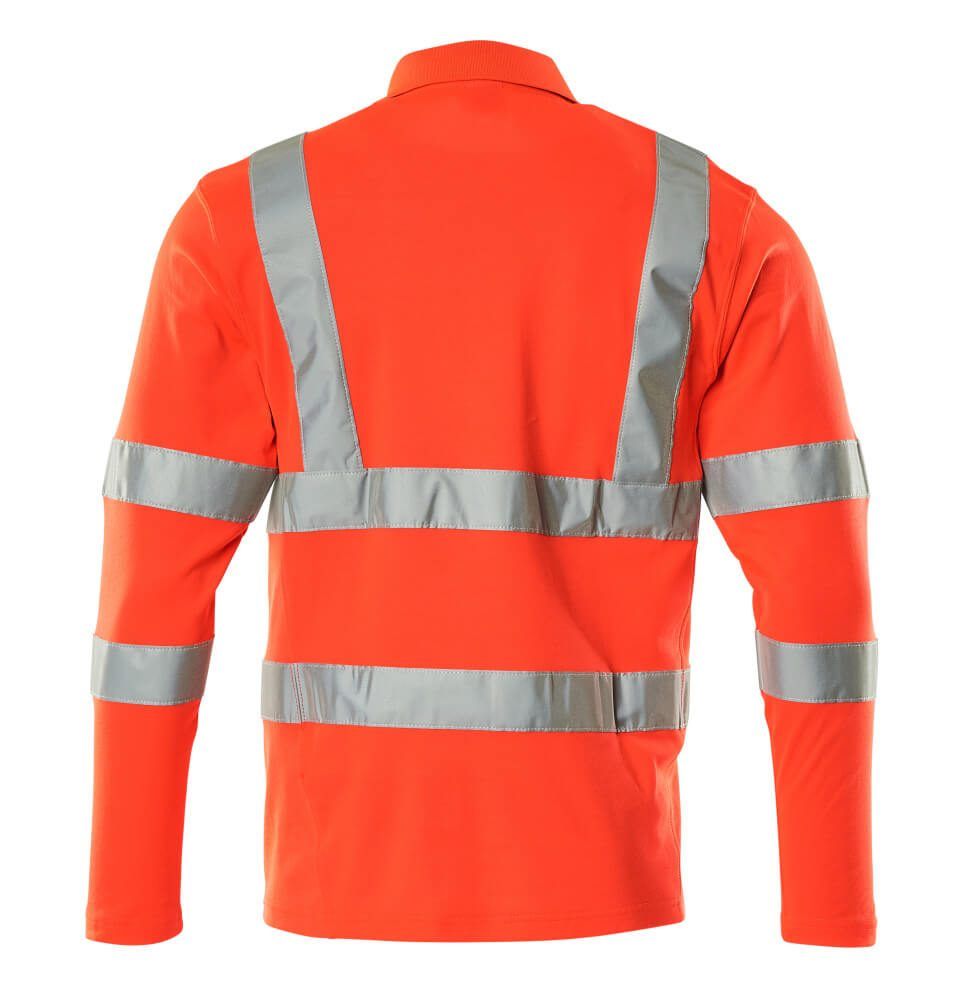 Safe Classic Langarm Polo-Shirt
