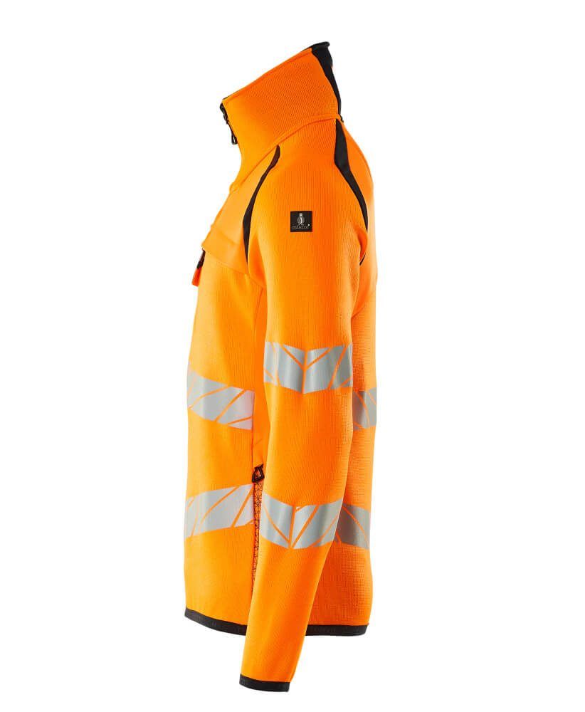 Mascot Safe Strickpullover mit kurzem Reißverschluss