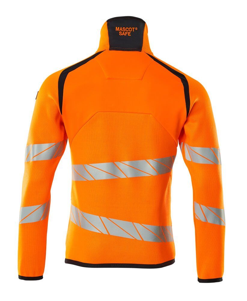 Mascot Safe Strickpullover mit kurzem Reißverschluss