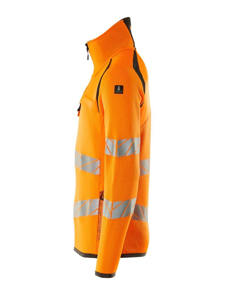 Mascot Safe Strickpullover mit kurzem Reißverschluss