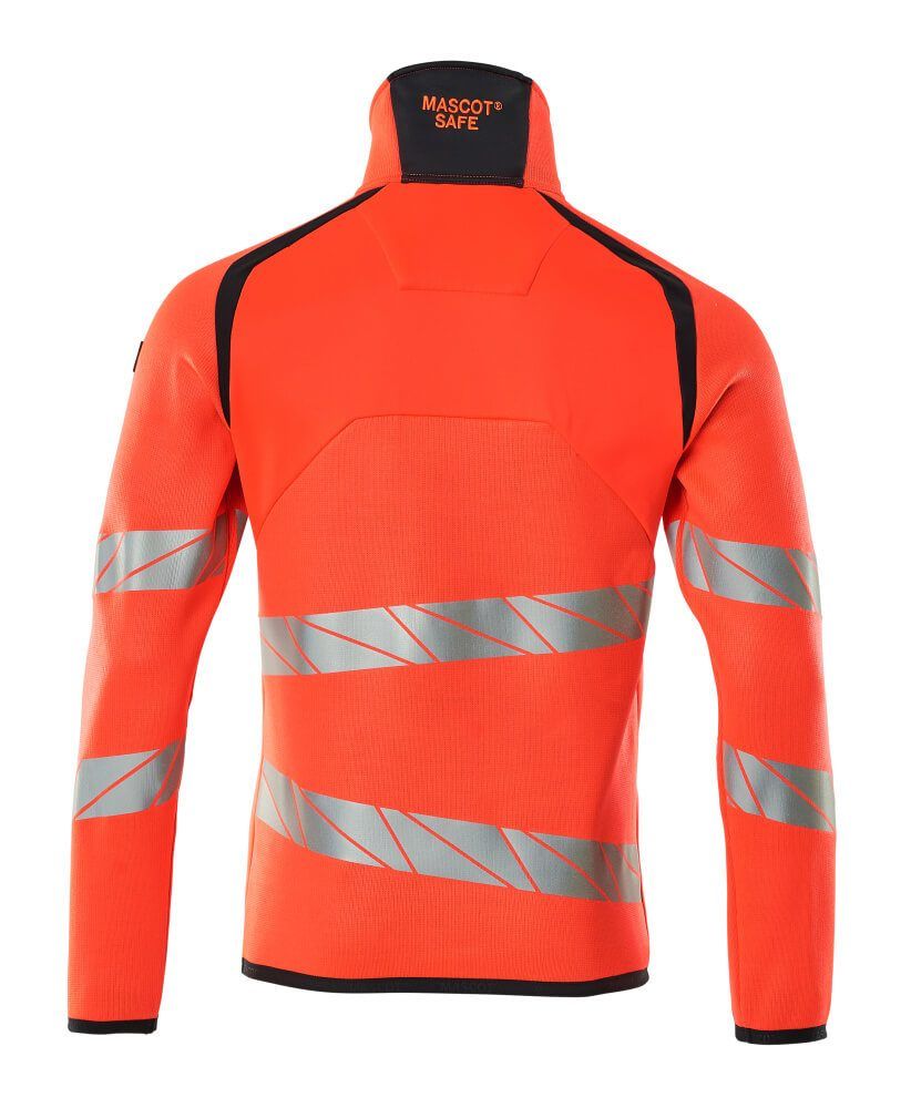 Mascot Safe Strickpullover mit kurzem Reißverschluss