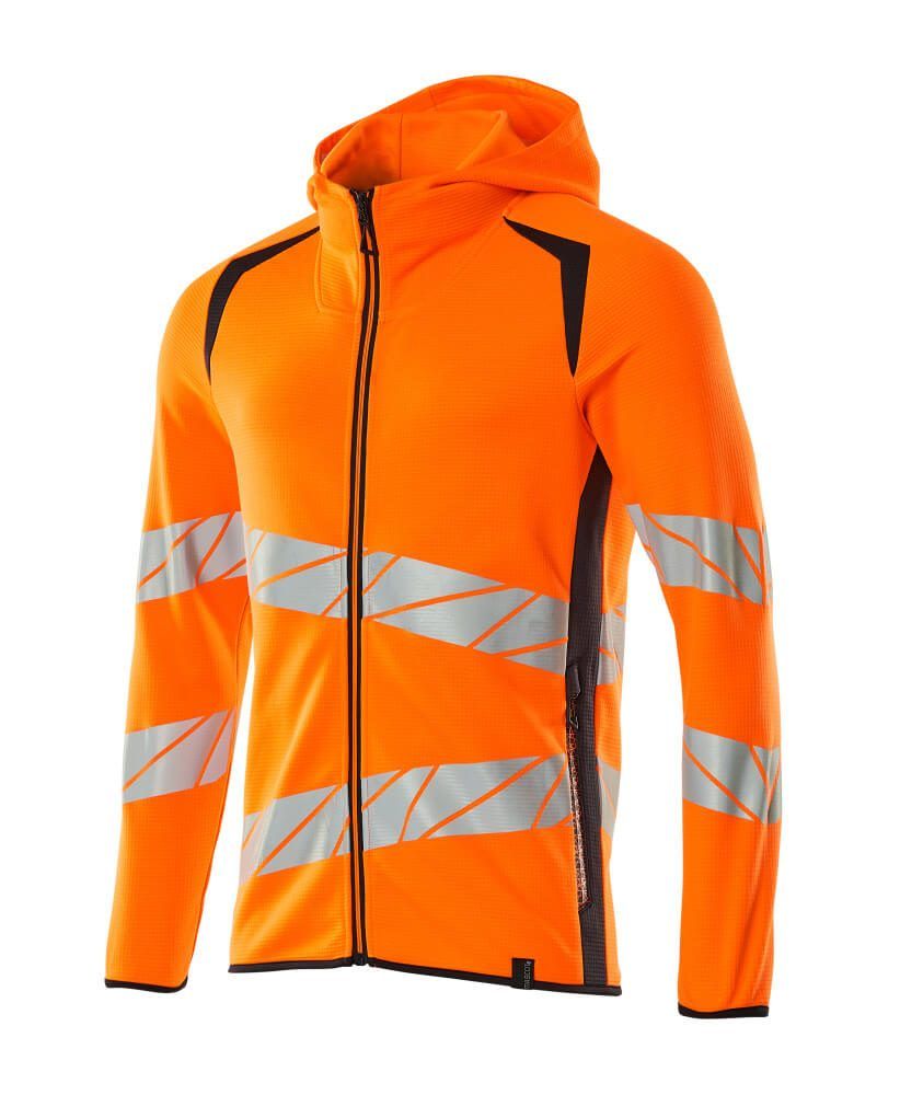 ACCELERATE SAFE Kapuzenpullover mit Reißverschluss