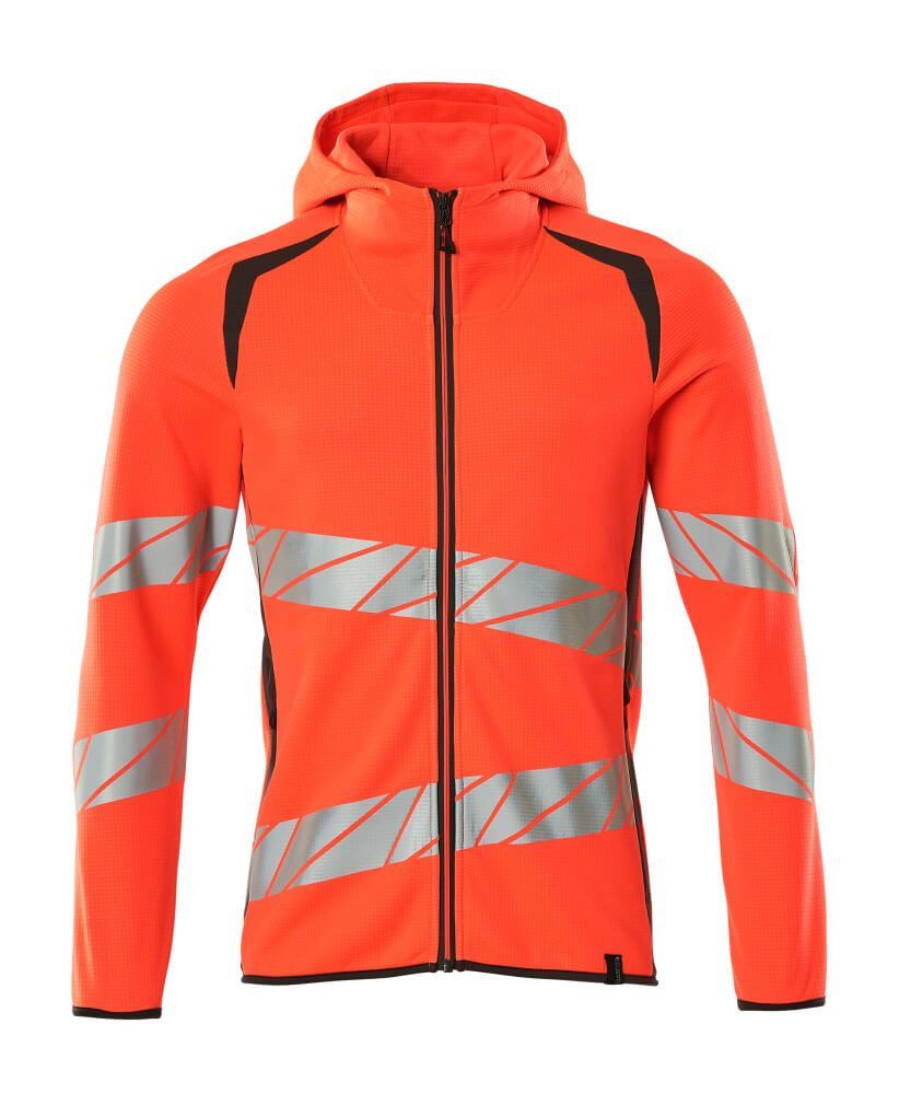 ACCELERATE SAFE Kapuzenpullover mit Reißverschluss