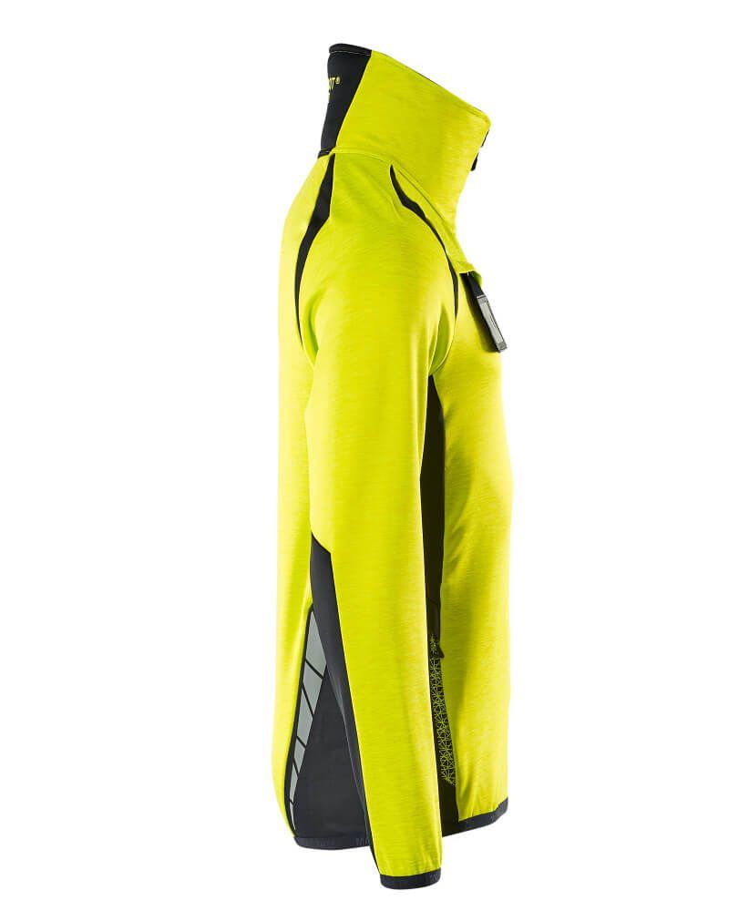 ACCELERATE SAFE Fleecejacke mit kurzem Reißverschluss
