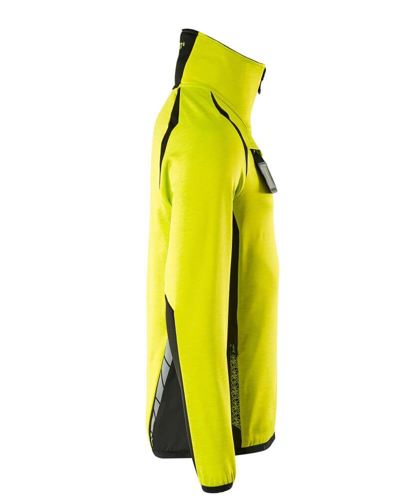 ACCELERATE SAFE Fleecejacke mit kurzem Reißverschluss