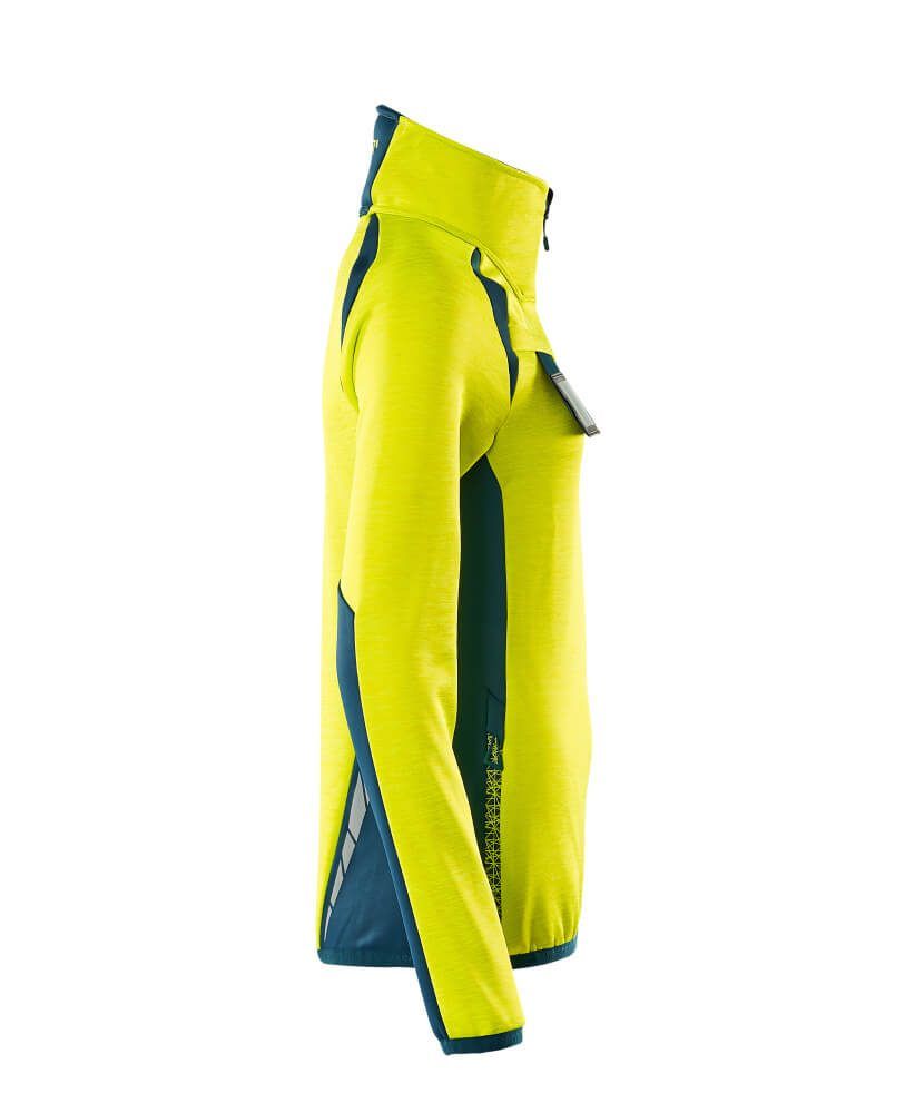 ACCELERATE SAFE Fleecejacke mit kurzem Reißverschluss Damen