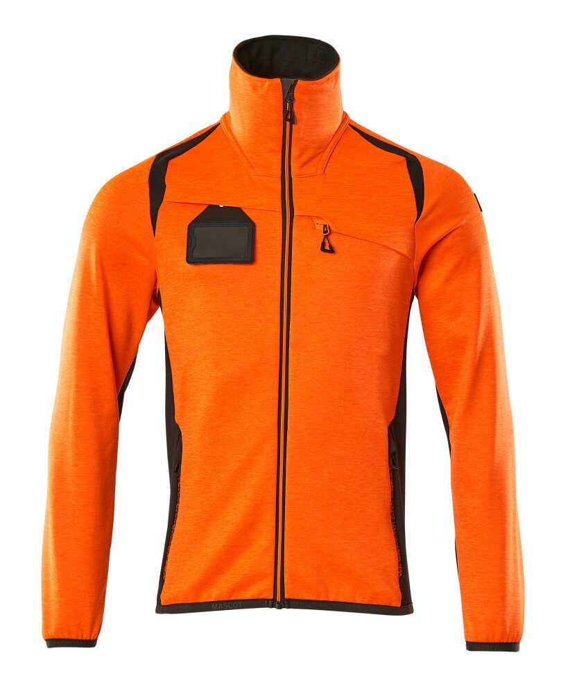 ACCELERATE SAFE Fleecejacke mit Reißverschluss