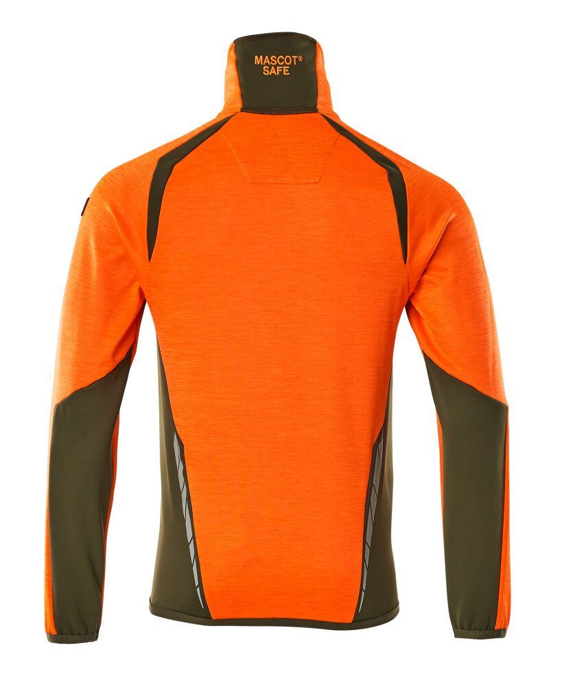 ACCELERATE SAFE Fleecejacke mit Reißverschluss