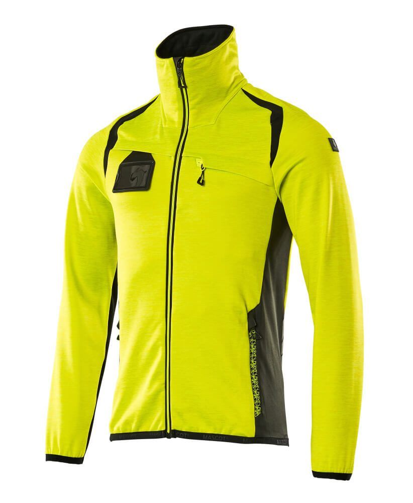 ACCELERATE SAFE Fleecejacke mit Reißverschluss
