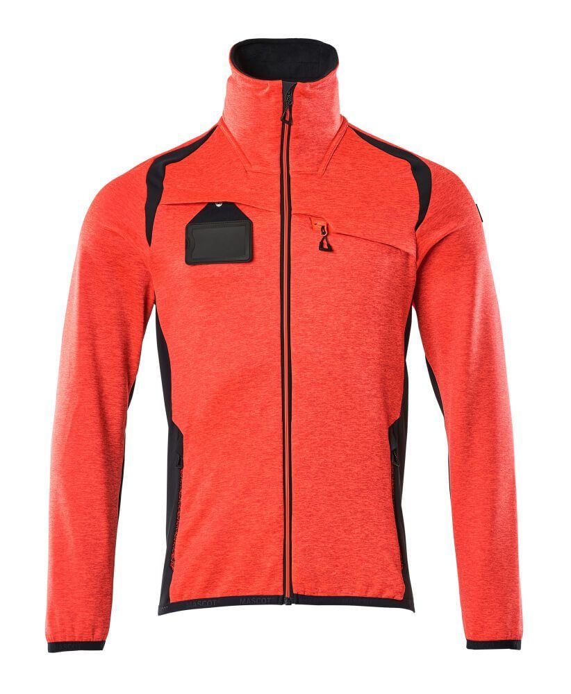 ACCELERATE SAFE Fleecejacke mit Reißverschluss