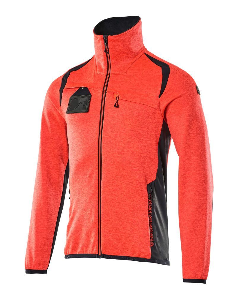 ACCELERATE SAFE Fleecejacke mit Reißverschluss