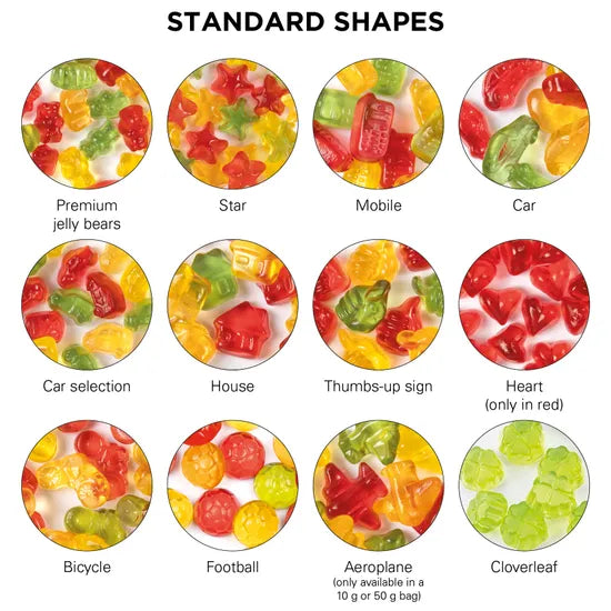 Duwe Sublimierte Fruchtgummis