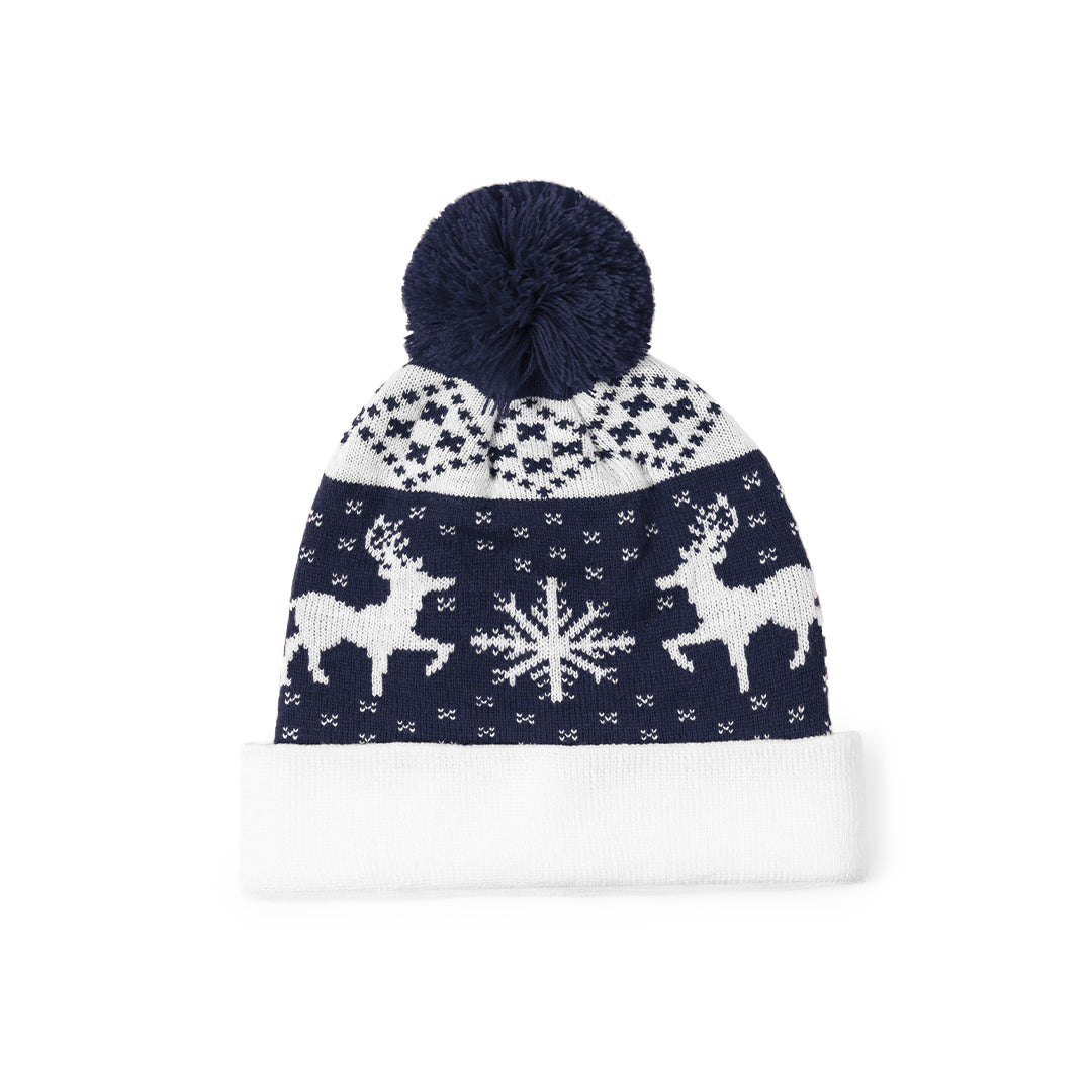Mütze mit Weihnachtsmotiven