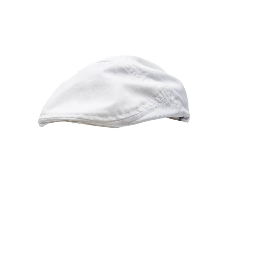 Schiebermütze mit Haarnetz