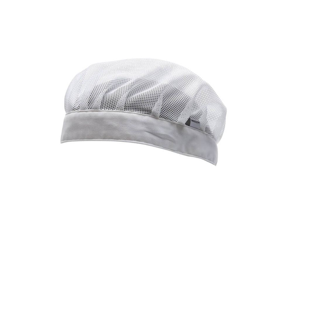 Haube mit Haarnetz