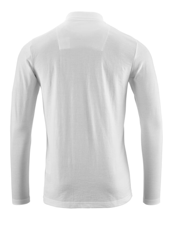 Crossover Langarm Polo-Shirt