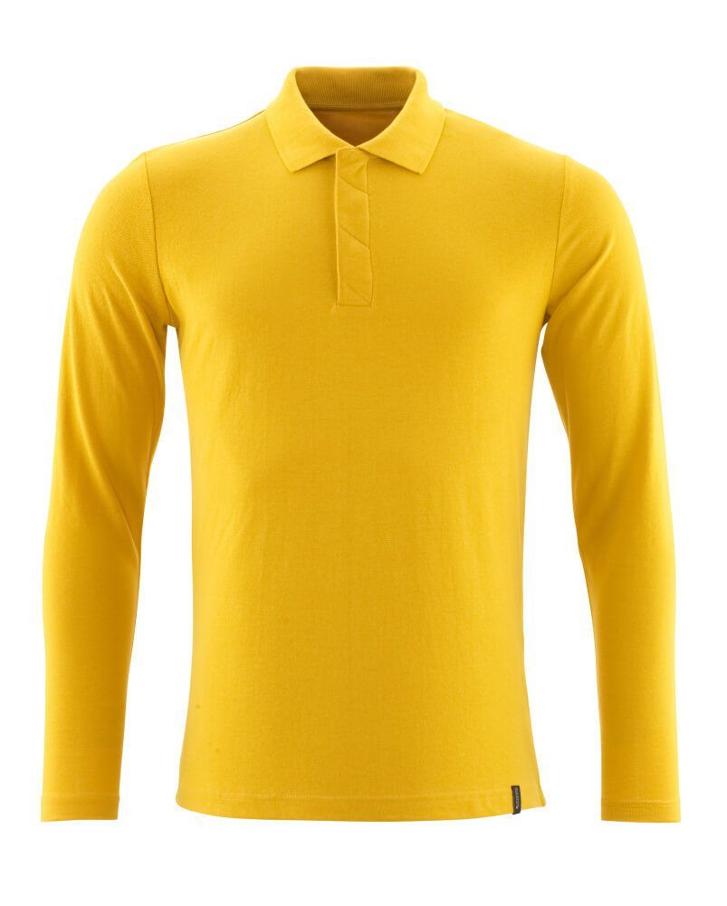 Crossover Langarm Polo-Shirt