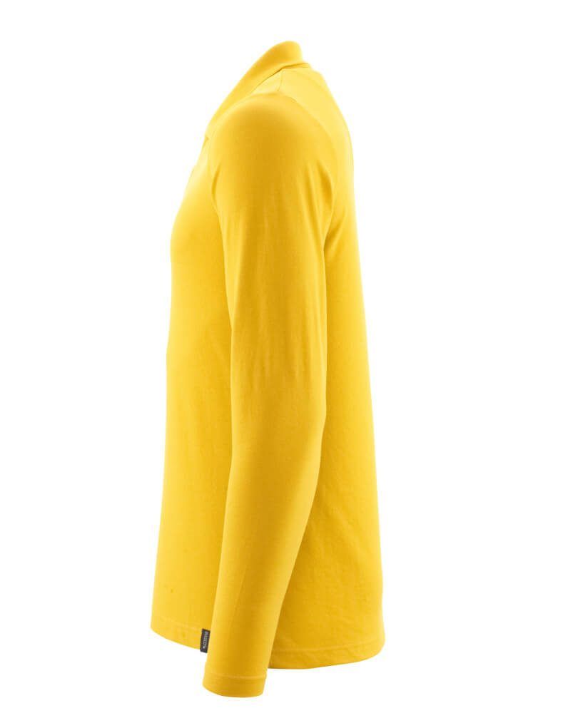 Crossover Langarm Polo-Shirt