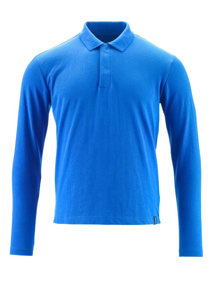 Crossover Langarm Polo-Shirt